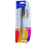 [AZO-MAR-3301NE] Marcador doble punta bala Signal Duo color negro blíster 1 pieza