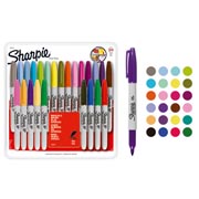 [BER-MAR-SHARP24] Marcador fino Sharpie surtido con 24 piezas