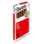 [BER-MAR-SINGCFE] Marcador fino permanente Sharpie Singlescafé 6 piezas