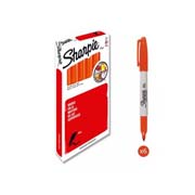 [BER-MAR-SINGNJA] Marcador fino permanente Sharpie Singlesnaranja 6 piezas
