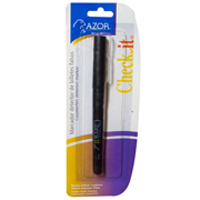 [AZO-MAR-3210] Marcador para billetes Signal Checkit punta cincel 4 mm sin color blíster