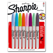 [BER-MAR-1812776] Marcador permamente Sharpie 8 piezas colores surtidos pastel