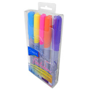 [AZO-MAR-30655] Marcador permanente Signal Fashion puntabala 1.5 mm colores surtidos 5 pzas
