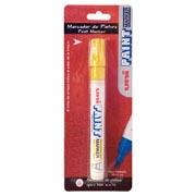 [AZO-MAR-PX20AM1] Marcador permanente UniPaint punta bala color amarillo blíster