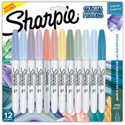 [BER-MAR-55618] Marcador permanente punto fino Sharpie Mystics estuche con 12 piezas