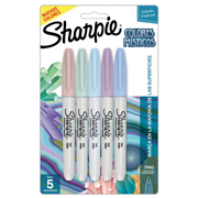[BER-MAR-55612] Marcador permanente punto fino Sharpie Mystics tarjeta con 5 piezas colores surt