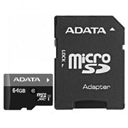 [ME-ADA-SDC1064G] Memoria Flash Adata Premier, 64GB Microsdxc Uhs-I Clase 10, Con Adaptador