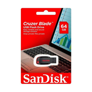 [ME-SAN-Z5064G] Memoria Flash Sandisk Cruzer Blade 64GB .