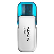 [ME-ADA-24016GWH] Memoria USB Adata Uv240, 16GB, USB 2.0, Blanco