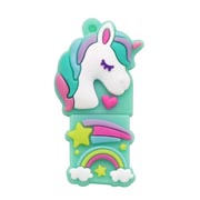 Memoria USB Brobotix 32gb unicornio arcoiris