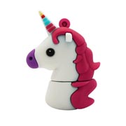 [BR-ME-19043233] Memoria USB Brobotix 32gb unicornio rosa.