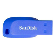[ME-SAN-16GZ50AZ] Memoria USB Sandisk Cruzer Blade, 16GB, USB 2.0, Azul