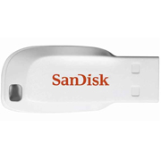 [ME-SAN-16GZ50WH] Memoria USB Sandisk Cruzer Blade, 16GB, USB 2.0, Blanco