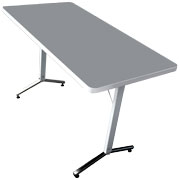 [ALF-ME-6904] Mesa rectangular Flexmod Alfra 60 x 120 x 75 cm