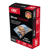 [GBC-MIC-P6888] Mica térmica GBC 11.5x8cm espesor de 10 milésimas forma rígida