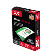 [GBC-MIC-P6890] Mica térmica GBC 6.5x9.5cm espesor de 5 milésimas forma semi-rígida