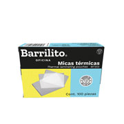 [BAR-MIC-MT203] Micas térmicas Barrilito credencial B ilito 8 milésimás (200 micras)