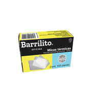 [BAR-MIC-MT201] Micas térmicas Barrilito credencial B ilito 8 milésimás (200 micras)