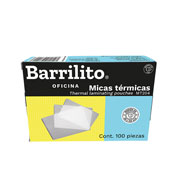 [BAR-MIC-MT204] Micas térmicas barrilito credencial Barrilito 8 milésimás (200 micras)