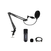 [BR-ACC-263908] Microfono USB Brobotix cabezal redondo c/ctrl