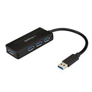 Mini hub concentrador USB 3.0 4 puert Startech