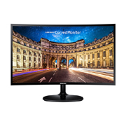[SAM-MON-LC24F39] Monitor Samsung curvo de 24 pulg negr .