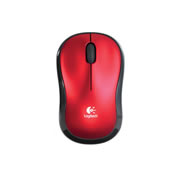 Mouse Logitech M185 Inalámbrico Rojo .