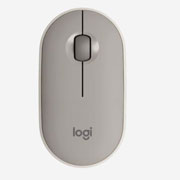 [PF-LOG-M350A] Mouse Logitech M350 Pebble Inálambrico Almendra