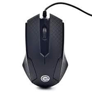 Mouse Perfect Choice alámbrico negro .