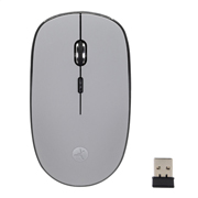 Mouse Techzone inalámbrico TZMOUINA02 gris
