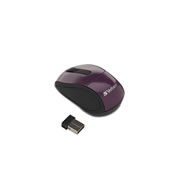 Mouse Verbatim mini óptico inalámbrico morado