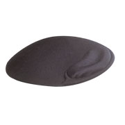 Mousepad Perfect Choice ergonómico de gel negro