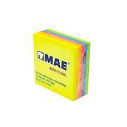 [MAE-PST-21203] Notas Adhesivas MAE neón 2x2 pul block con 250 hojas de colores