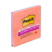 [P3M-PST-65445SS] Notas adhesivas Mod. 654-ss Post-it Style 3x3 pulgadas, block bicolor super stic