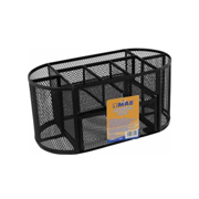 Organizador de grande de malla metalica color negro