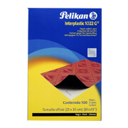 [PEL-PAC-20117] PAPEL CARBON INTERPLASTIC 1022 OFICIO Carpeta con 100 hojas (21x33 cm)