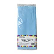 [DIE-PAP-1218] PAPEL CREPE DIETRIX 190 X 50 CM COLOR AZUL CLARO 1 PIEZA