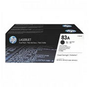 [HP-TO-CF283AD] Pack de 2 cartuchos de tóner negro HP 83.