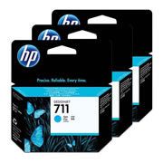 [HP-TIN-CZ134A] Pack de 3 cartuchos de tinta HP 711 de 2Pack de 3 cartuchos de tinta HP 711 de 2