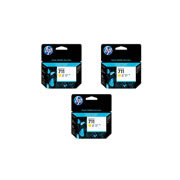 [HP-TIN-CZ136A] Pack de 3 cartuchos de tinta HP 711 de 2Pack de 3 cartuchos de tinta HP 711 de 2