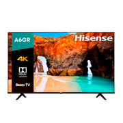 [HIS-PAN-75A6GR] Pantalla Hisense 75' 4K Ultra HD Smart TV LED ROKU, Modelo:75A6GR