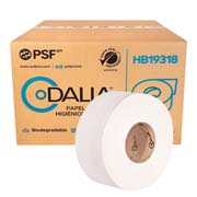 [LFA-HIG-HB19318] Papel Higiénico blanco Dalia, caja c/12 bobinas 180 m c/u jr
