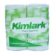 [LKC-HIGT-90463] Papel Higiénico blanco Kimlark, colchon c/ 24 paq. 195 hjs dobles