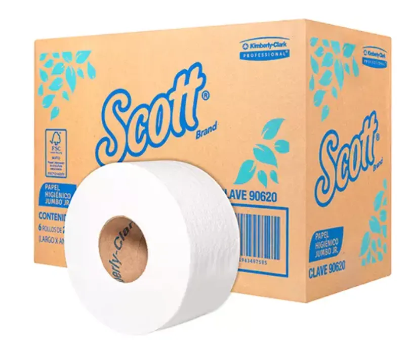 [LKC-HIGJR-90486] Papel Higiénico blanco Scott, caja c/6 bobinas 250m jumbo jr mod 90620