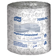 [TOR-HIGT-700148] Papel Higiénico blanco Tork, colchon c/ 48 rollos advanced 500 hjs dobles
