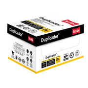 Papel bond Duplicador oficio Scribe blancura 99% 78gr.