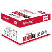 [KC-PAP-FOTOROOF] Papel bond Fotobond oficio Scribe blancura 95% 75gr