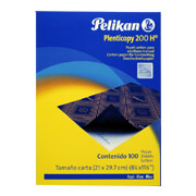 [PEL-PAC-200209] Papel carbon Pelikan Plenticopy 200 tamaño carta 21x29.7 cm 100 hojas