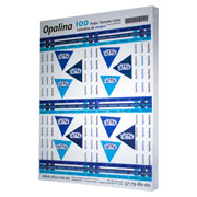 [APS-PAP-M301] Papel opalina blanca 90% blancura APSA tamaño carta 200 gramos paquete con 100 p