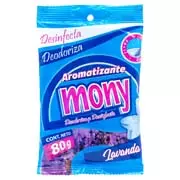 [LJA-PAST-80GR] Pastilla aromatizante para inodoro Mony tipo media luna 80 gr.